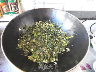 肉末雪里红南瓜面的做法步骤：17