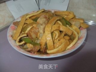 西芹炒豆干的做法步骤：7