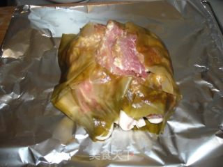 锡纸烤雪花肉的做法步骤：5