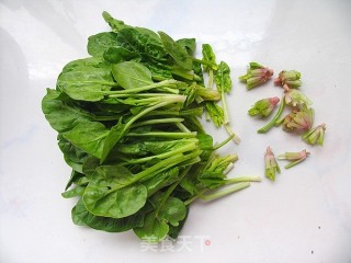 超详图解教你做手擀面——菠菜面条的做法步骤：1