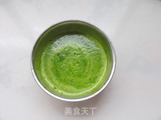 超详图解教你做手擀面——菠菜面条的做法步骤：3