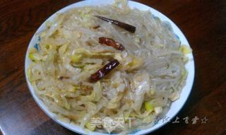 白菜炒粉条的做法步骤：3