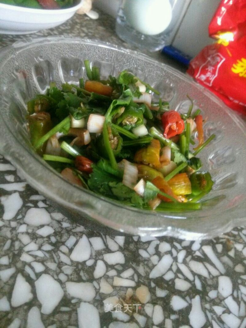 家常老虎菜的做法