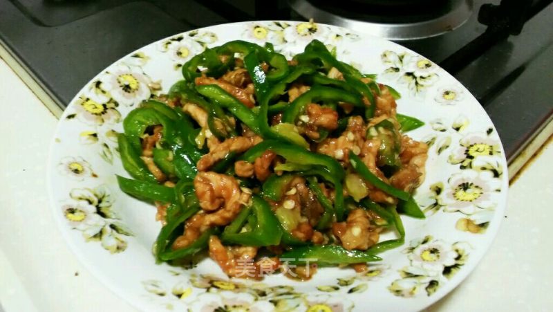青椒肉丝的做法