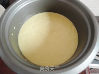 没有烤箱也可以做出美味蛋糕---电饭锅版抹茶蛋糕的做法步骤：13