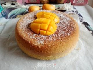 没有烤箱也可以做出美味蛋糕---电饭锅版抹茶蛋糕的做法步骤：15