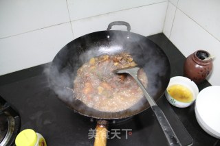 干豇豆红烧肉的做法步骤：15