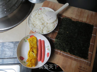 简单紫菜包饭的做法步骤：3