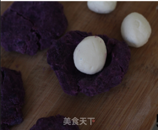 紫薯奶酪球的做法步骤：4