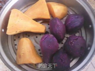 豆沙石榴包的做法步骤：1