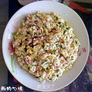 豆腐酿南瓜花的做法步骤：4