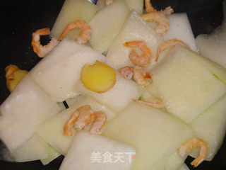 海米烧冬瓜的做法步骤：8