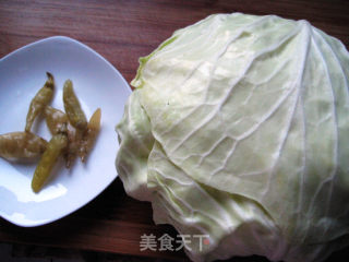 手撕包菜的做法步骤：1