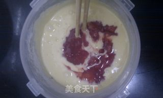 懒人版微波炉草莓蜂蜜蛋糕的做法步骤：3