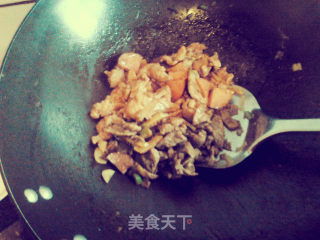 姜酱火腿肉的做法步骤：5