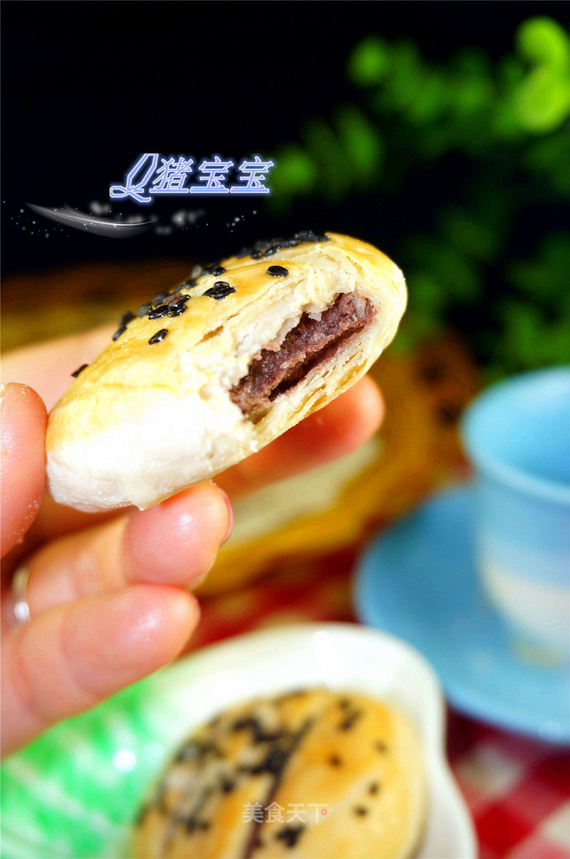 红豆酥饼的做法
