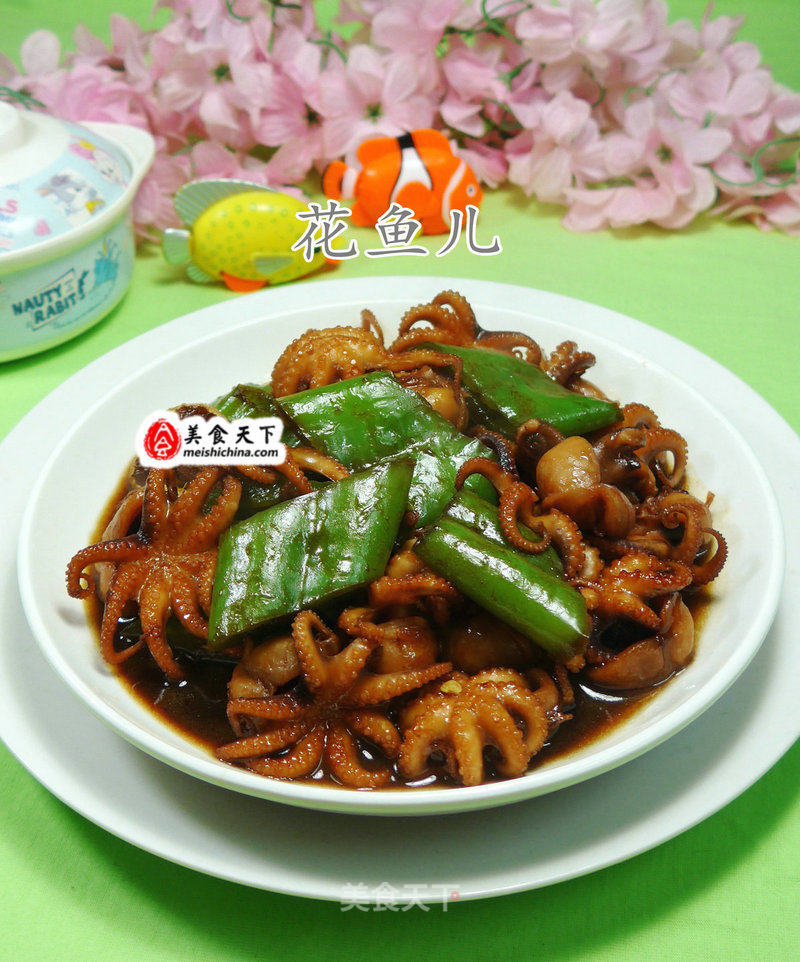 尖椒炒望潮的做法