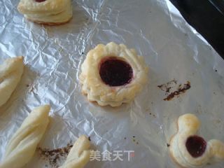 蓝莓巧心酥的做法步骤：6