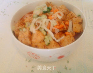 雪花麻辣小豆腐的做法步骤：12