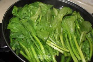 超级简单的时令菜----凉拌菜柳的做法步骤：3