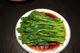 超级简单的时令菜----凉拌菜柳的做法步骤：8