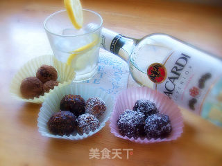 朗姆球(rum balls)的做法步骤：16