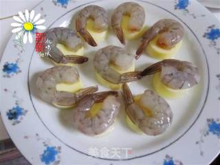 玉子虾仁的做法步骤：5
