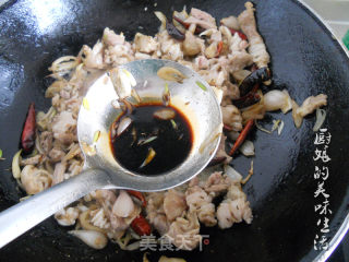 孜然羊肉的做法步骤：5