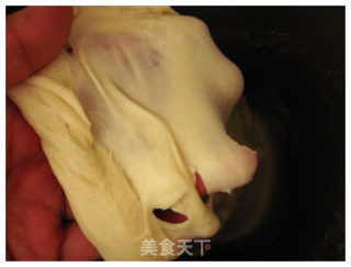 850克橙皮吐司的做法步骤：1