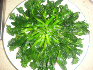 脆嫩鲜爽让你爱上他------蚝油香菇菜心 319的做法步骤：5