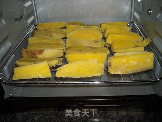 烤红薯条的做法步骤：5