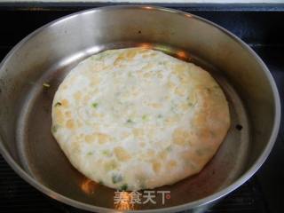 烫面葱油饼的做法步骤：9