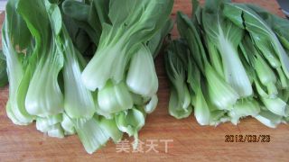 炒油菜海米的做法步骤：2