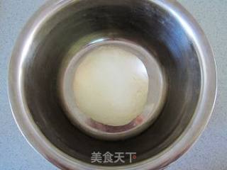 西北口味的苦豆发面大饼的做法步骤：2
