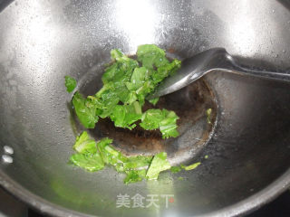 小白菜虾丸汤的做法步骤：3
