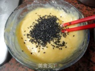 黑芝麻蛋卷的做法步骤：7