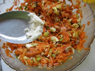 胡萝卜素馅饺子的做法步骤：7