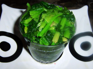麻辣蒜香菠菜墩的做法步骤：8