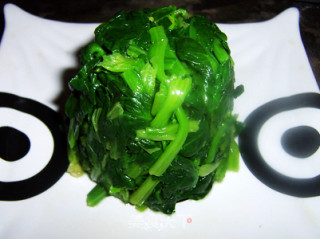 麻辣蒜香菠菜墩的做法步骤：9