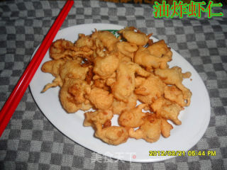 油炸虾仁的做法步骤：7