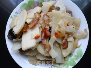 美味炒春笋的做法步骤：9