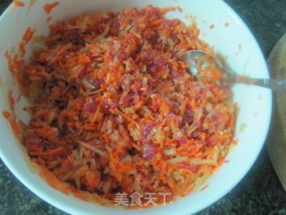 莴笋牛肉饺子的做法步骤：7