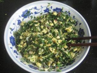 烫面菠菜蒸包的做法步骤：8