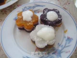 三层彩色花具体名字还木有想好袄袄、第一次发布的做法步骤：7