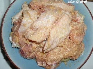 粉蒸鸡肉的做法步骤：6