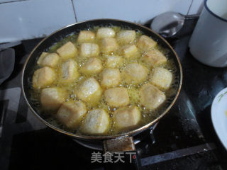炸豆腐泡的做法步骤：6