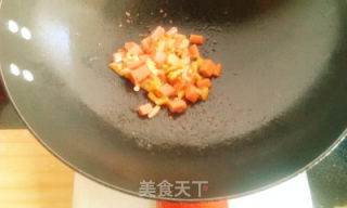 青豆火腿烩肉的做法步骤：5