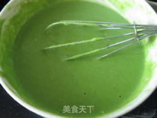 菠菜煎饼的做法步骤：4