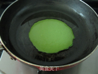 菠菜煎饼的做法步骤：6