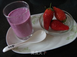 紫甘蓝酸奶昔的做法步骤：6
